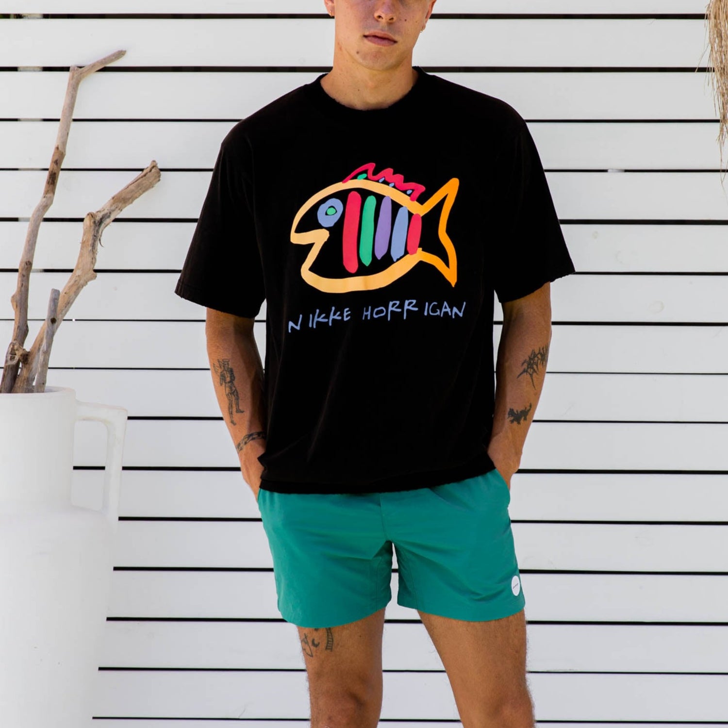 Retro Tropical Fish Tee