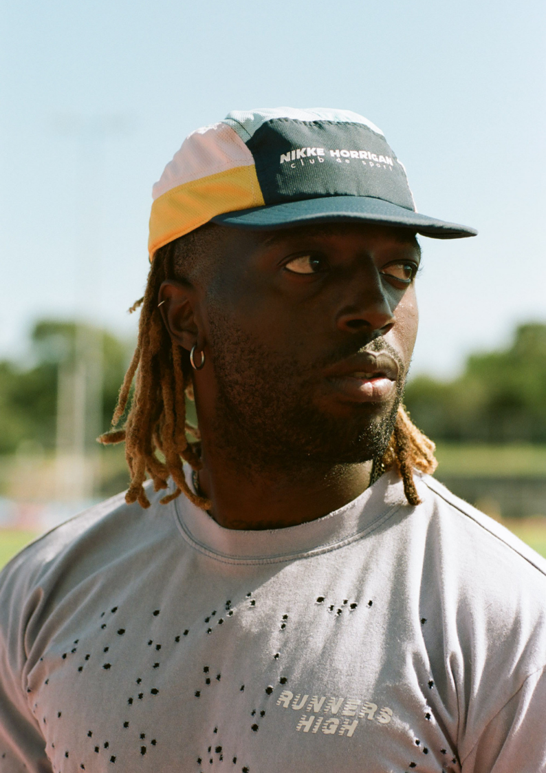 Trackstar Tee + Odyssey Shorts + Runners High Socks