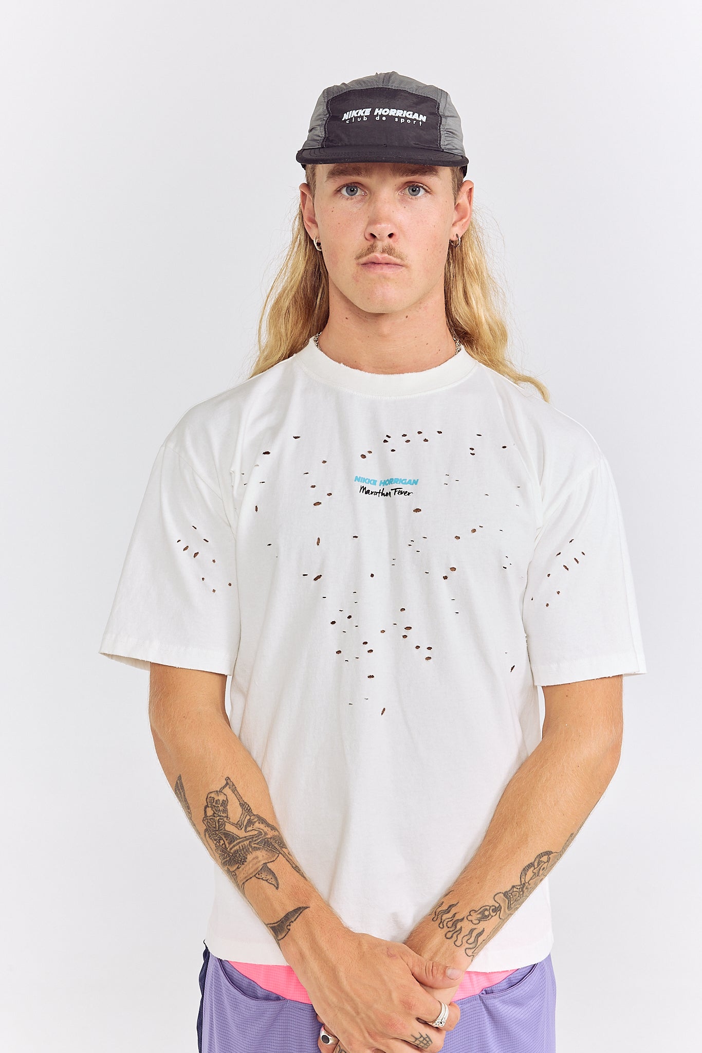 Marathon Fever White Tee