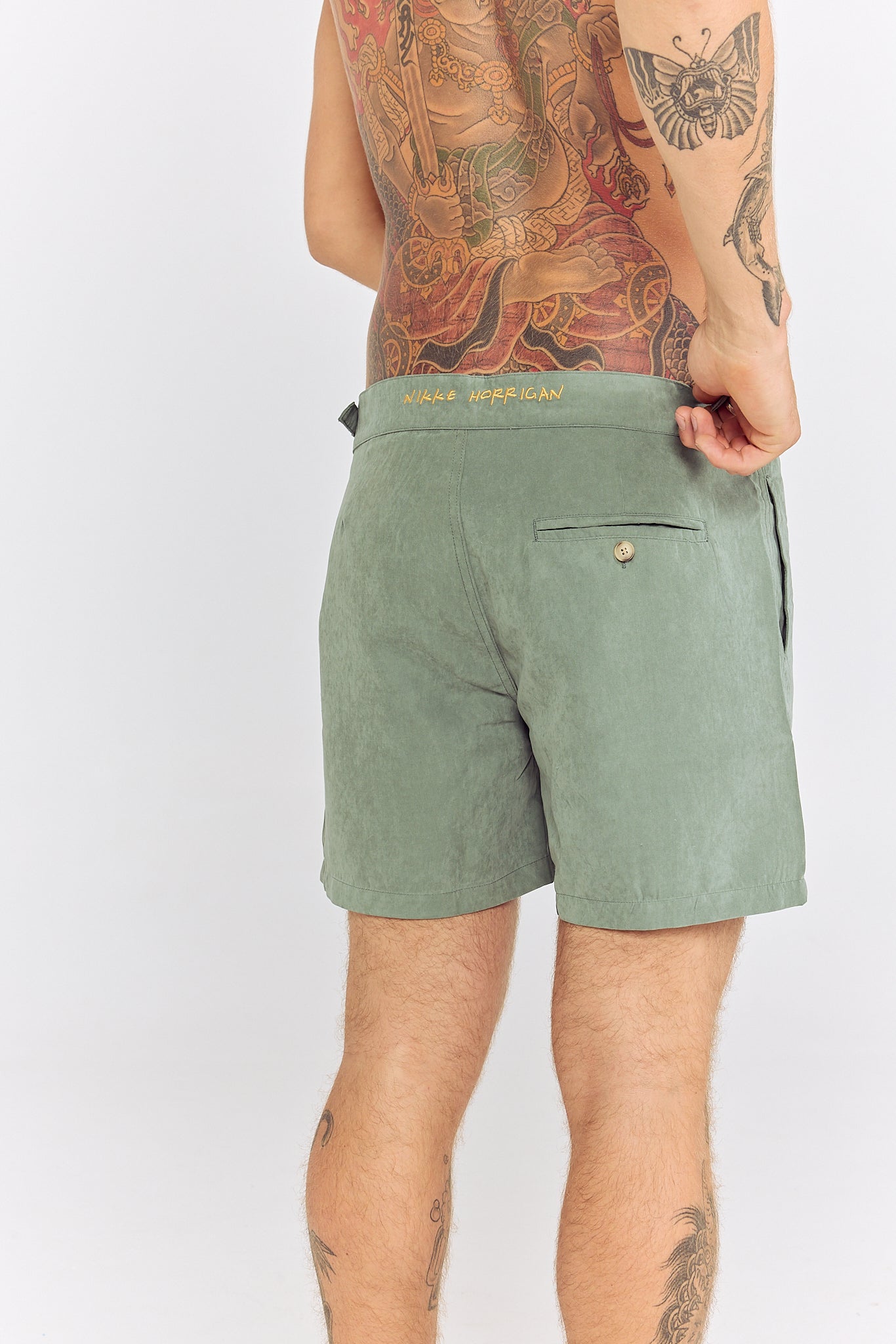 St Tropez Resort Shorts - Olive