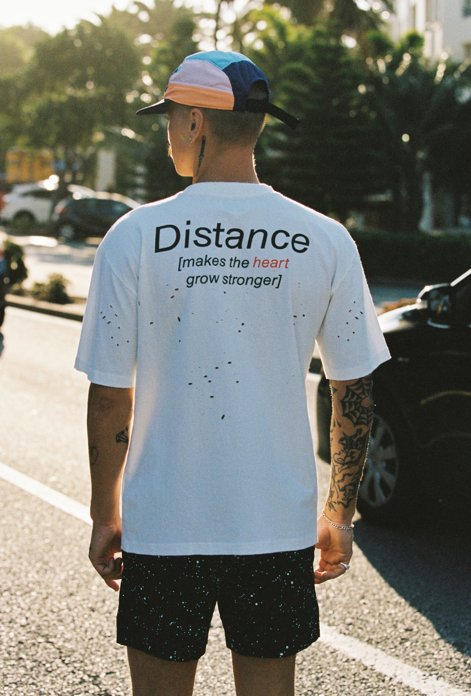 Marathon Fever White Tee