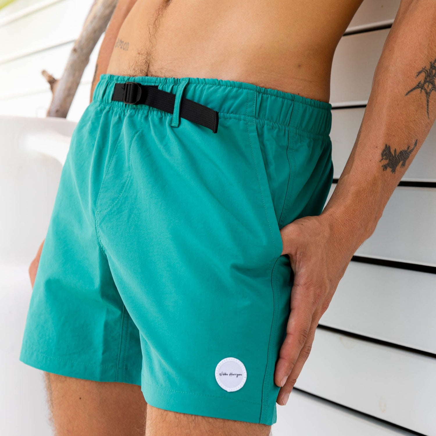 Leisure Shorts_Green