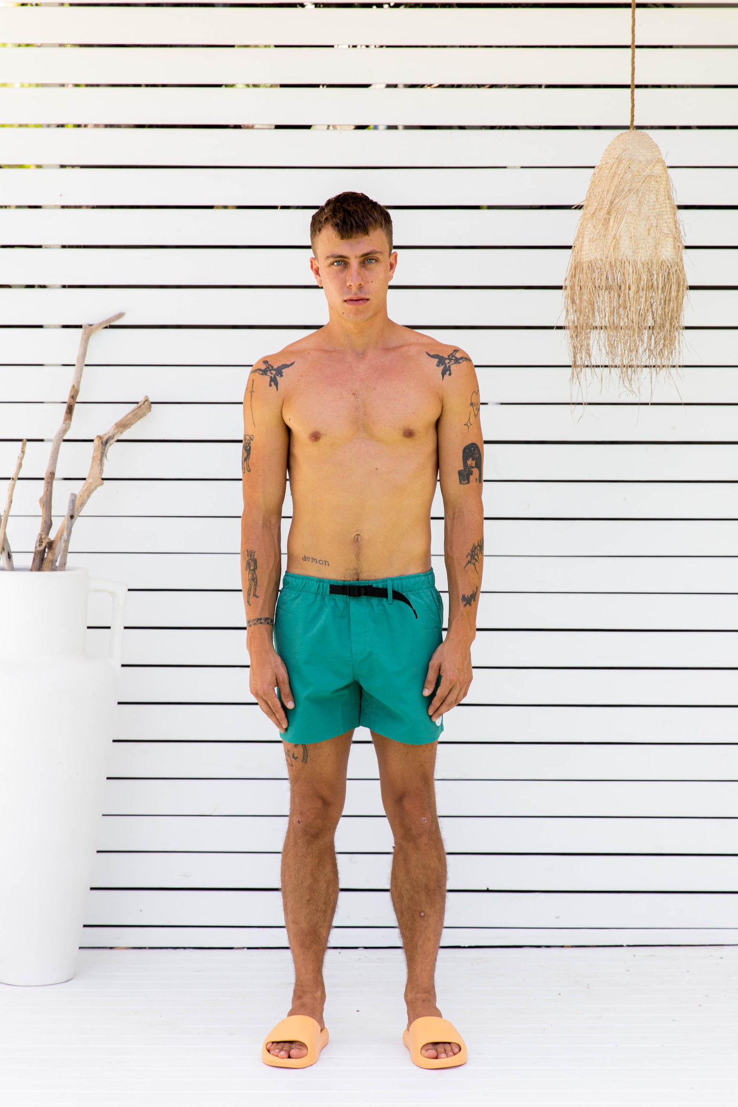 Leisure Shorts_Green